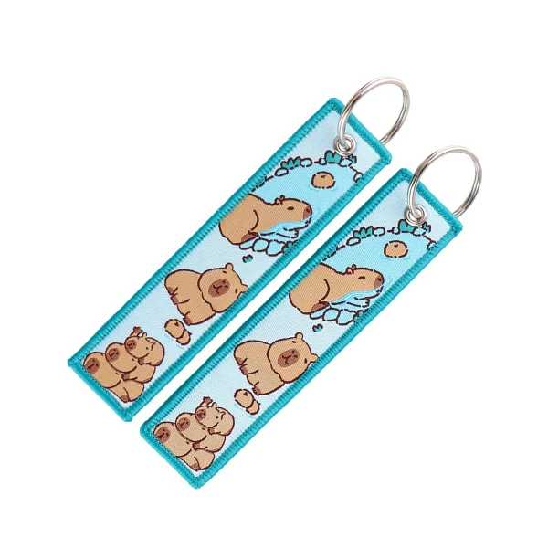 Capybara Key Tag