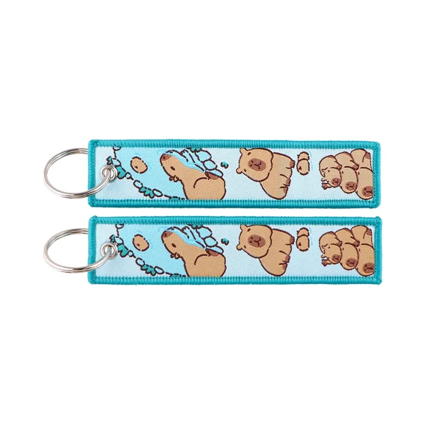 Capybara Key Tag