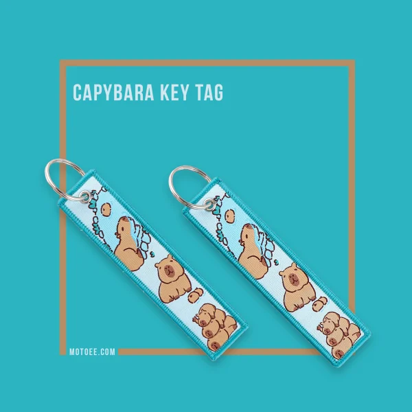 Capybara Key Tag