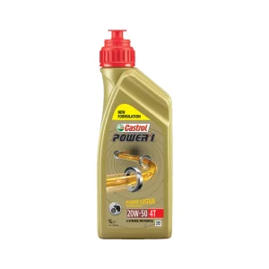 Castrol 15049A Power 1 20W50 Mineral 1L 4T Engine Oil