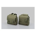 Daytona HenleyBegins Throw-over Khaki Saddlebag Set 20L