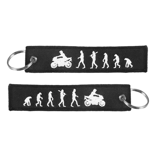 Evolution Motorcycle Key Tag