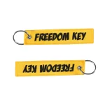 Freedom Key Yellow Key Tag