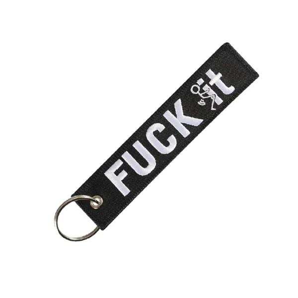 Fuck It Key Tag