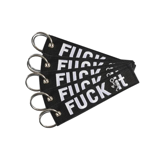 Fuck It Key Tag