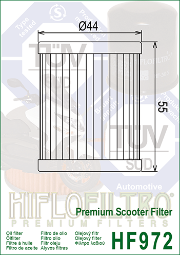 Hiflo HF972 Air Filter