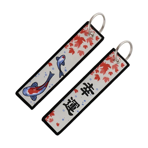 Japanese Good Luck Key Tag