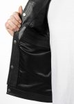 John Doe MC Outlaw Leather Vest Black