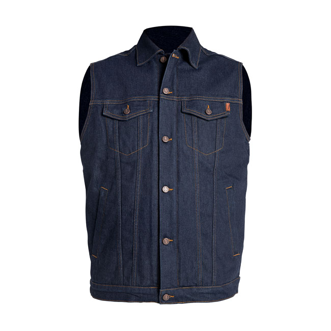 John Doe Vest RAW Blue Limited Edition • Motoee.com
