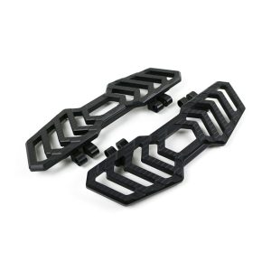 Kodlin Track Floorboards Black Anodized Softail/Dyna/Touring/Trikes