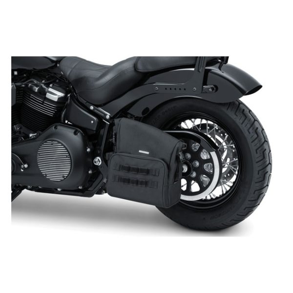 Kuryakyn Hoodrat Universal Swing Arm Black Bag