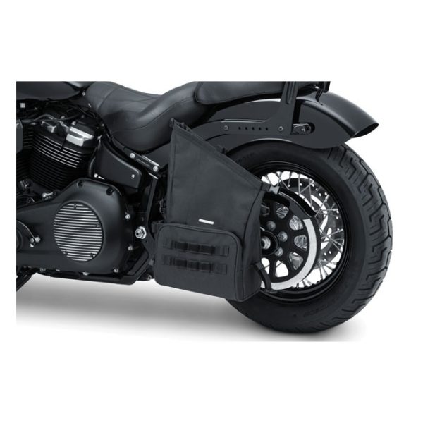 Kuryakyn Hoodrat Universal Swing Arm Black Bag