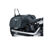 Kuryakyn Momentum Outrider Throw-Over Saddlebags Black