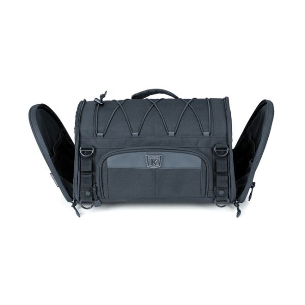 Kuryakyn Momentum Rambler Black Roll Bag