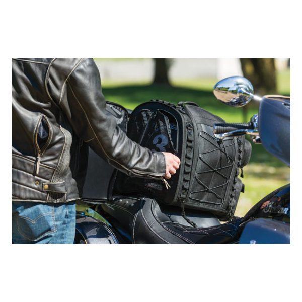 Kuryakyn Momentum Road Warrior Black Bag