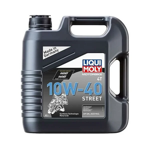Liqui Moly Street 10W40 Semi-Synthetic 4L 4T Engine Oil