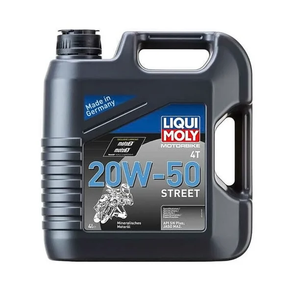 Liqui Moly Street 20W50 Mineral 4L 4T Engine Oil