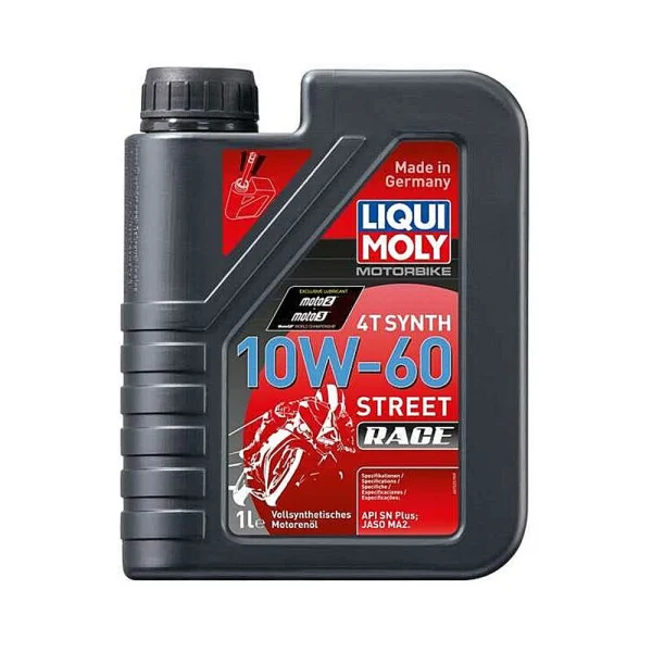 Liqui Moly Street Race 10W60 Synthetic 1L 4T Engine Oil