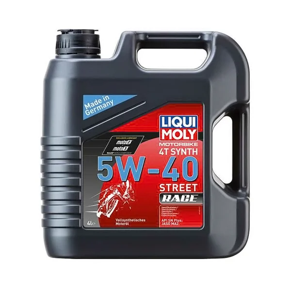 Liqui Moly Street Race 5W40 Synthetic 4L 4T Engine Oil