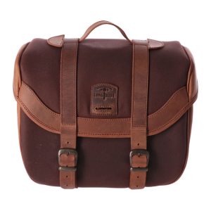 Longride Click-on Retro Saddlebag Waxed Cotton Brown