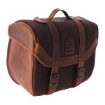 Longride Click-on Retro Saddlebag Waxed Cotton Brown