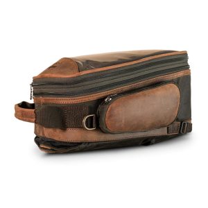 Longride Heritage Waxed Canvas Tank Bag Khaki