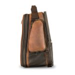 Longride Heritage Waxed Canvas Tank Bag Khaki