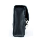 Longride Mini Waxed Cotton Saddlebag Black