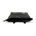 Longride Old Chopper Waxed Cotton Saddlebag Black Universal