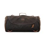 Longride Roll Bag Waxed Cotton Wide Khaki Wax