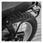 Longride Saddlebag Holder Black for Royal Enfield