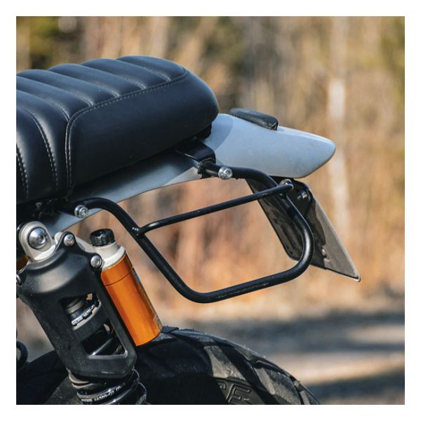 Longride Saddlebag Holder Black for Triumph Scrambler 1200 XE