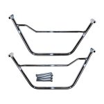 Longride Saddlebag Holder Chrome for Kawasaki