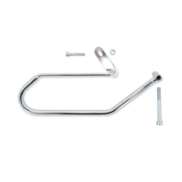 Longride Saddlebag Holder Chrome for Triumph Speedmaster & Bonneville