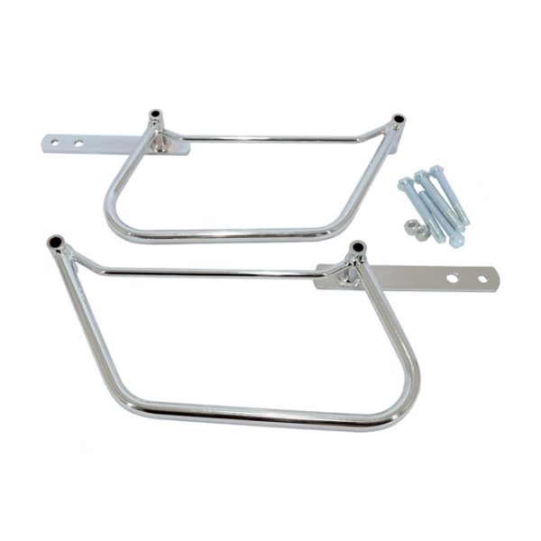 Longride Saddlebag Holder Chrome FXD