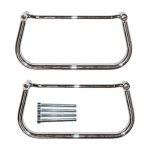 Longride Saddlebag Holder Chrome Suzuki