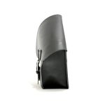 Longride Swingarm Bag Smooth Black Leather 7L