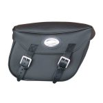 Longride Universal Iparex Saddlebags CIL135 Black Smooth