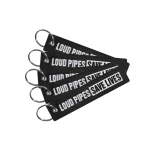 Loud Pipes Save Lives Key Tag