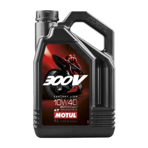 Motul 300V Factory Line 10W40 Synthetic 4L 4T Engine Oil