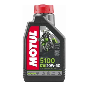Motul 5100 20W50 Semi-Synthetic 1L 4T Engine Oil