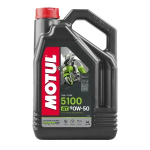 Motul 5100 20W50 Semi-Synthetic 4L 4T Engine Oil