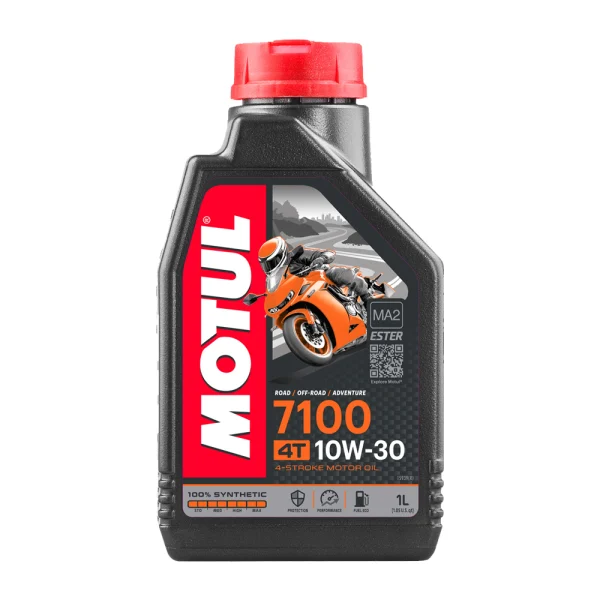 Motul 7100 10W30 Synthetic 1L 4T Engine Oil