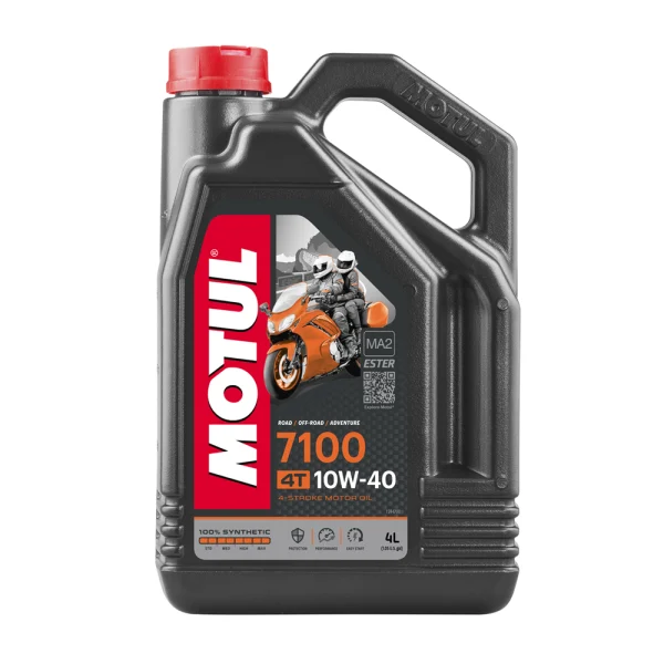 Motul 7100 10W40 Synthetic 4L 4T Engine Oil