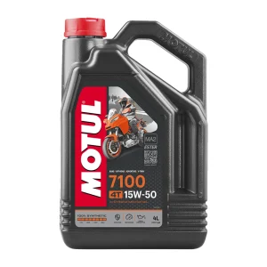 Motul 7100 15W50 Synthetic 4L 4T Engine Oil