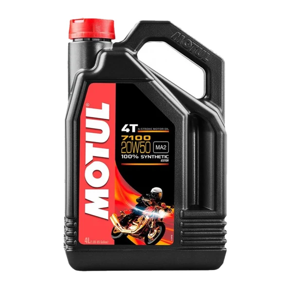 Motul 7100 20W50 Synthetic 4L 4T Engine Oil