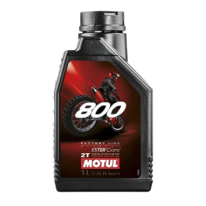 Motul 800 Factory Line Off Road Synthetic 1L 2T Engine Oil