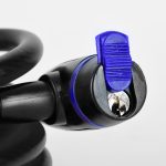 Oxford 12mm x 1800mm Black Cable Lock