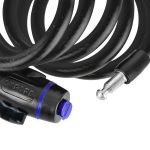 Oxford 12mm x 1800mm Black Cable Lock