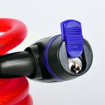 Oxford 12mm x 1800mm Red Cable Lock